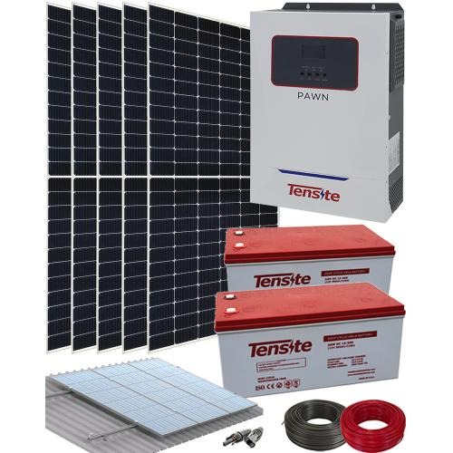 Kit solar aislado 3.600w 24v